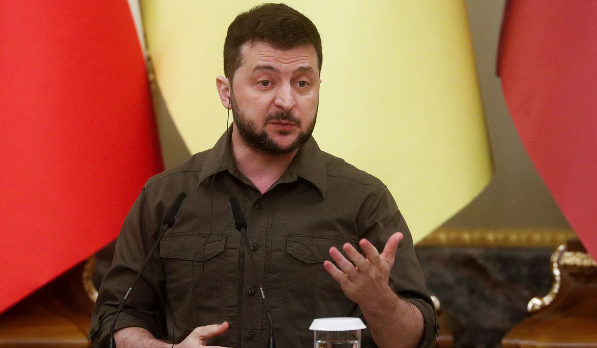 Ukrainian President Volodymyr Zelenskiy